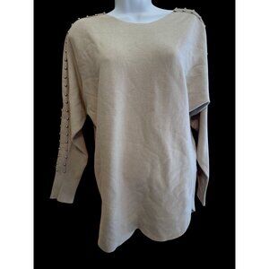 Siani Milano Sweater Embellished Size Medium